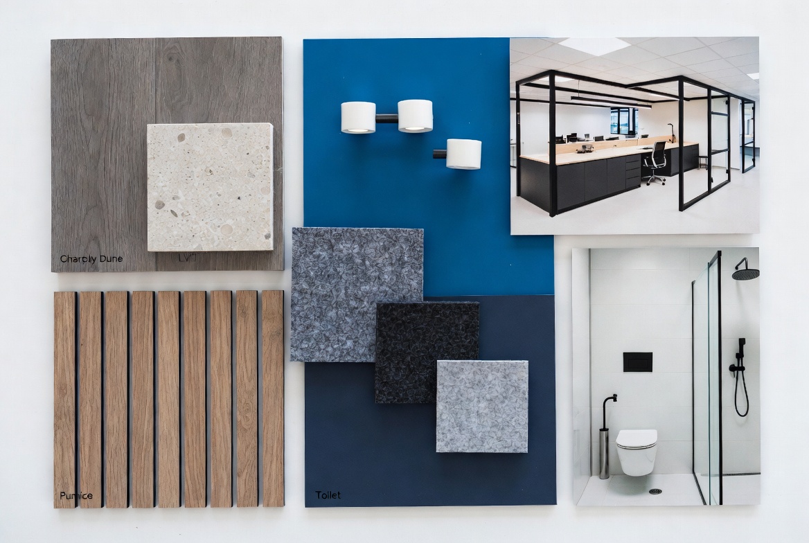 Materialenmoodboard RDI Amersfoort